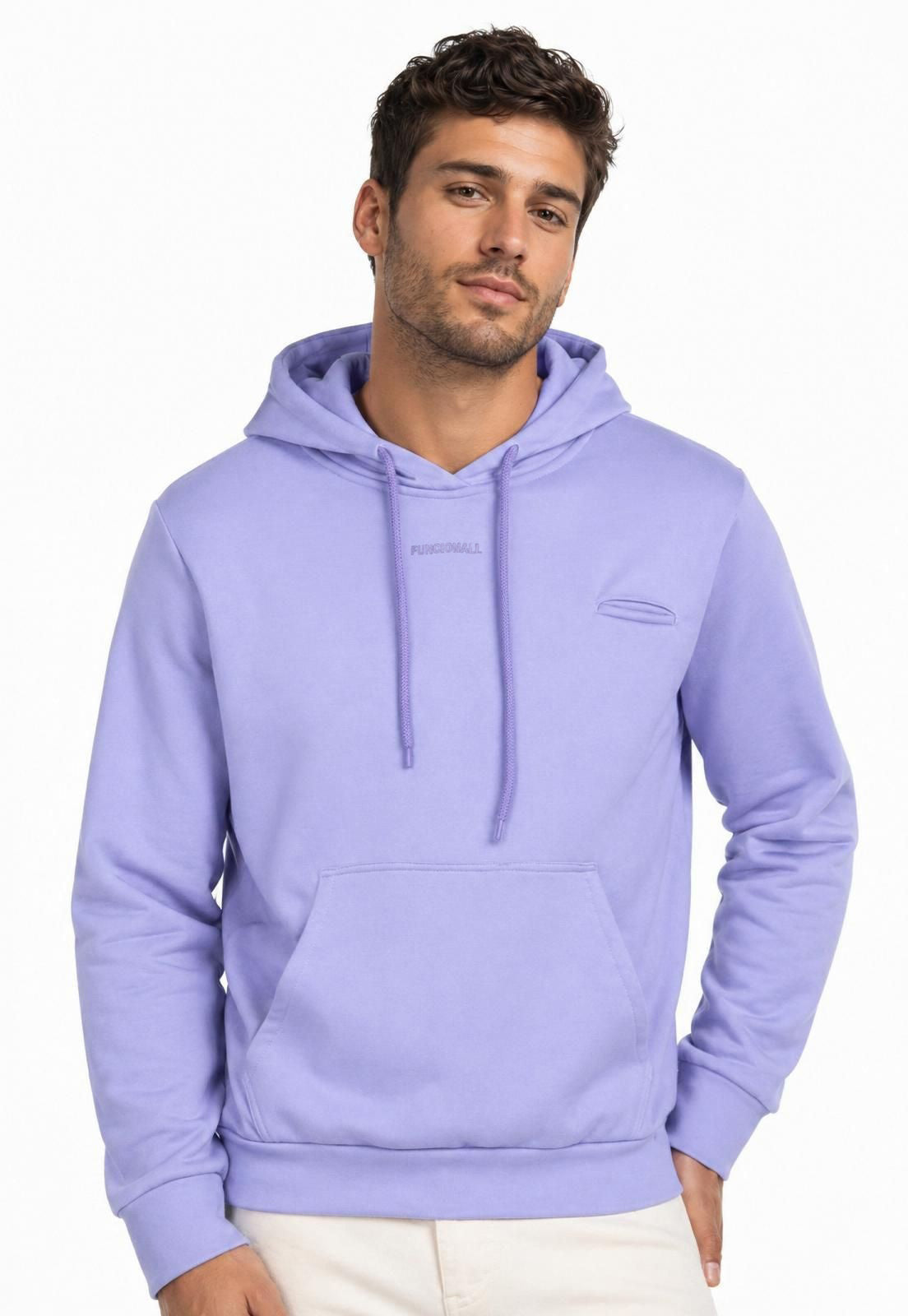 Buzo Lila Masculino Esencial