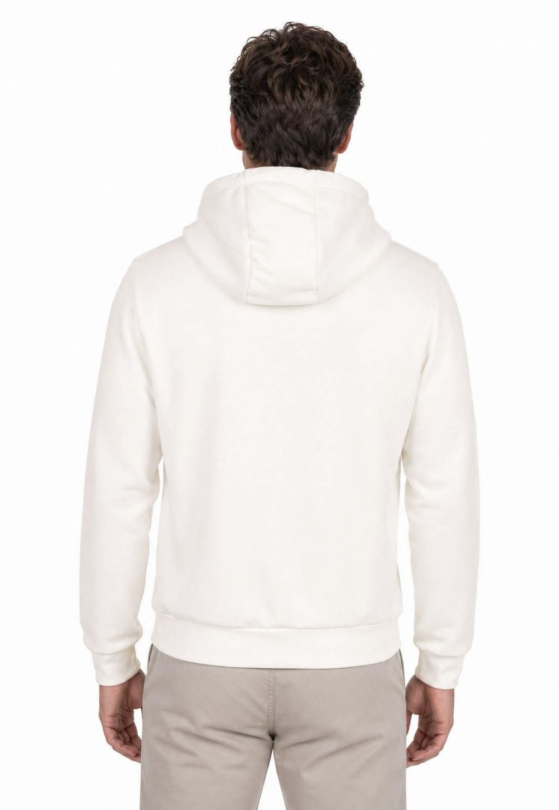 Buzo Blanco Masculino Esencial